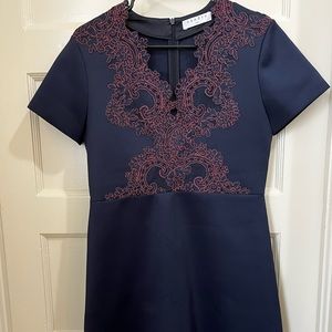 Dark blue dress from Sandro Paris size 3